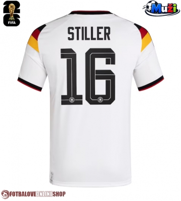 Německo Angelo Stiller #16 Domácí Dres MS 2026 Krátkým Rukávem